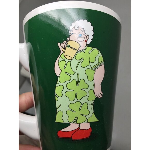 Fitzgeralds Casino/Hotel Funny Old Lady Coffee Mug New in Box - Picture 11 of 12
